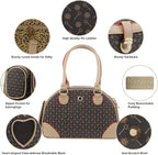Fashion Dog Carrier PU Leather Dog Handbag Dog Purse Cat Tote Bag Pet Cat Dog - Image 3