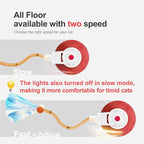 Interactive Cat Toys for Indoor Cats, The 3rd Generation Agile Moving Cat Ball - Image 3