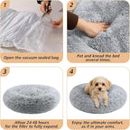 JOLLYVOGUE Calming Dog Bed for Small Dogs - Image 8