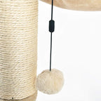 Amazon Basics Cat Tower with Hammock Bed and Scratching Post - Image 3