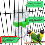 Automatic Bird Water Dispenser Parrot Water Feeder Bird Seed Food Container - Image 3