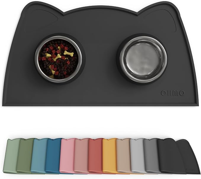 OHMO - Cat Food Mat, Silicone Pet Feeding Mat by OHMO