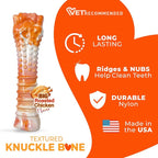 Nylabone Limited Edition 70th Birthday Textured Bone Power Chew Toy - Image 3