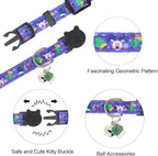 Christmas Cat Collar, Cotton 2 Pack Cat Collar - Image 4