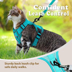 Cat Harness and Leash for Walking, Escape Proof Soft Adjustable Vest Harnesses - Image 5