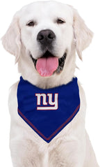 NFL New York Giants TIE Bandana, Large/X-Large. Dog Bandana Scarf Bib - Image 5
