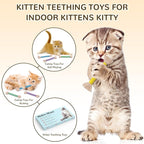 Retro Shaw Kitten Toys 4Pcs, Cat Chew Ropes - Image 2