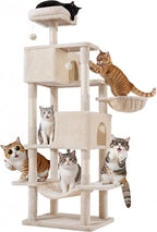 Cat Tree for Indoor Cats, 66 Inches Cat Tower by SimpleDeluxe