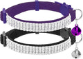 EXPAWLORER Soft Velvet Safe Cat Collars by EXPAWLORER
