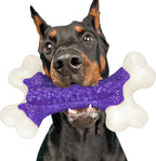 Tough Dog Chew Toys for Aggressive Chewers Large Medium Breed Bacon Flavor by KserooDogToys