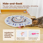 Potaroma Cat Toys Chargeable, 3in1 Hide and Seek - Image 3