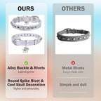Leather Cat Collars for Boy Girl Cats - Image 4
