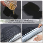 Waterproof Mattress Protector Full, Fitted Sheet Style Breathable Mattress Cover - Image 3