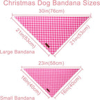 Summer Dog Bandana, UP URARA PUP Pink Bandana - Image 4