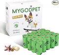 Dog Poop Bags Rolls 300 Count Biodegradable Poop Bags Refills by MYGODPET