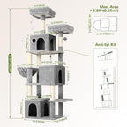 Globlazer Cat Tree Tall, 71 inches Cat Tower - Image 6