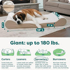 Furhaven Orthopedic Dog Bed for Extra Large Dogs w/ Removable Washable Cover - Image 3