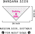 Dog Birthday Bandana Birthday Girl Pet Scarf Bibs Accessories Party Supplies - Image 2