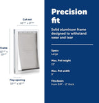 PetSafe Freedom Aluminum Dog and Cat Door - Image 3