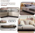 12 Pcs Under Couch Blocker for Bed Adjustable Furniture Plastic Under Bed - Image 6