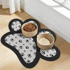 Dog Food Mat for Bowls, Absorbent Quick Dry Dog Cat Mats for Food and Water - Image 9