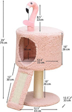 Catry Flamingo 2-Level 29" Cat Tree - Image 2