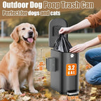 Dog Poop Trash Can Outside - Image 5