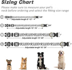Reflective Dog Collar for Small Dogs Cats, Cute Boho Adjustable Heavy-Duty - Image 7