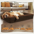 Dog Bed Large Sized Dogs-Orthopedic Waterproof Bed - Image 6