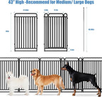 New Thickened Version Dog Playpen, 43 Inch Dog Fences - Image 2