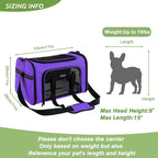 Soundy Dog Carrier Cat Carriers Airline Approved Pet Carrier - Image 5