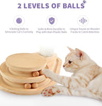Made4Pets Cat Scratching Post Cat Scratcher Kitten Toys - Image 3