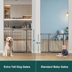 Cumbor 36" Extra Tall Baby Gate - Image 3