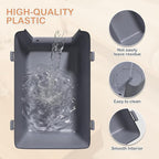 MoNiBloom 22-Inch Dog Crate Plastic 2-Door Top Loading Cat Carrier, Hard-Sided - Image 9