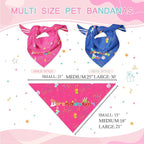 Birthday Dog Bandanas Girl, Cat Dogs Triangle Pet Scarves - Image 2