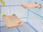 Litewoo Bird Wood Perch Platform Stand Shelf - Image 4