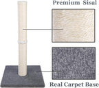 Cat Scratching Post Carpet, Tall Big Sisal Rope Cat Scratch Pole - Image 2