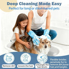 Pet Grooming Gloves Bite-Resistant Pet Bathing Gloves - Image 2