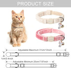 ARING PET 2 Pack Cat Collar-Cute Cotton Cat Collar - Image 5