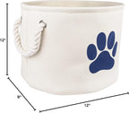 Bone Dry Pet Storage Collection Collapsible Bin, Small Round - Image 11