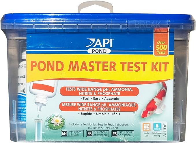 API POND MASTER TEST KIT Pond Water Test Kit 500-Test by API