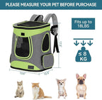 Petsfit Pet Backpack Carrier Easy-Fit Dog Travel Backpack Carrier - Image 3