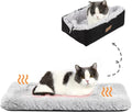 Self Warming Cat Bed, Foldable Self Heated Cat Mat Extra Warm Thermal Heating by HDLKRR