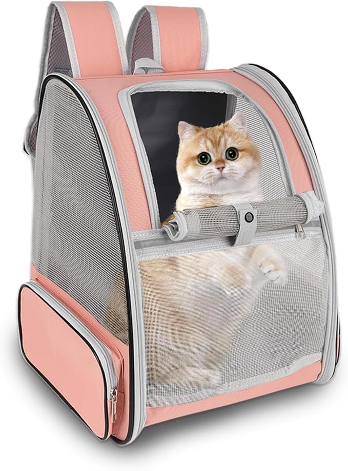 Cat Backpack Carrier, Pet Carrier Airline Approved by Unknown