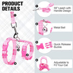 BEAUTYZOO Cat Harness and Leash Set Escape Proof - Image 2
