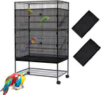 Bird Cage Seed Catcher, Large Birdcage Net Cover, Bird Cage Accessories by SYOOY