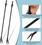Gisafai 2 Pcs Plastic Aquarium Tongs 27 Inches Long Multi Purpose Trimming - Image 3