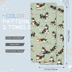 Cute Shiba Inu Hand Towels - Image 2