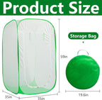 59" x 35" x 35" Pop Up Garden Mesh Plant Cover, Plant Protectors Mesh Plant - Image 2