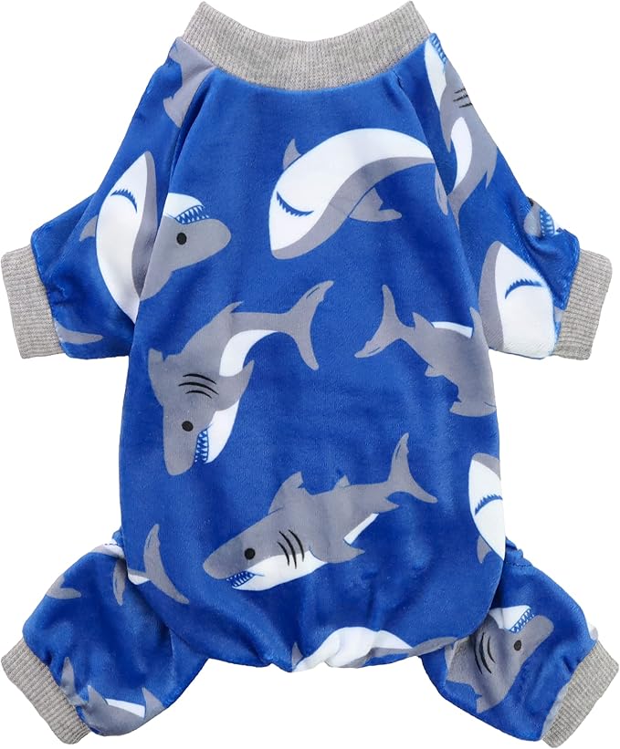 Fitwarm Shark Dog Pajamas, Dog Clothes by Fitwarm